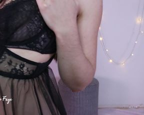 domino faye - squirting out golf balls and drooling