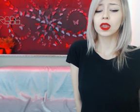 Mikkahall licks her nipples
