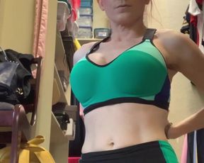 Beautiful Heidi Lee Bocanegra in Closet