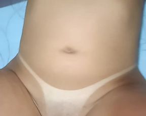 cum on sexy masked blondy babe super hot tan-lined tits