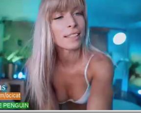 Ocicat Orgasm 01/25/2020 White Bra and Red Panties