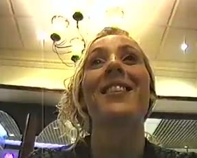 Amateur British on train