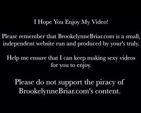 Brookelynne Briar Sensual Pillow Hump JOI