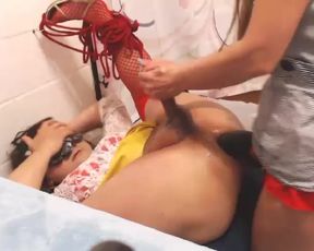 straponwife, pegging, strapon, femdom, BDSM, abuse, hum