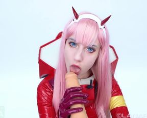 Lana Rain - Zero Two Blowjob